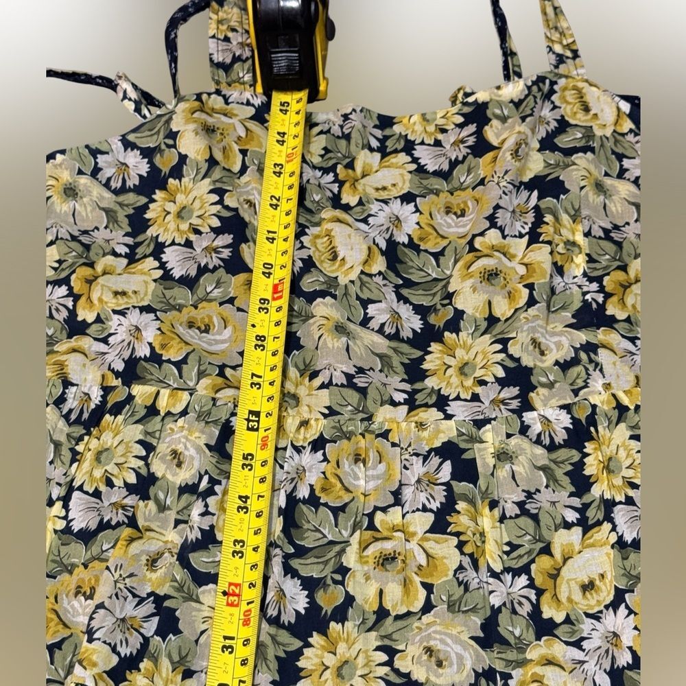 La Vie Rebecca Taylor Serena Tiered Floral Tie-Shoulder Midi Dress Size XL - Picture 5 of 16